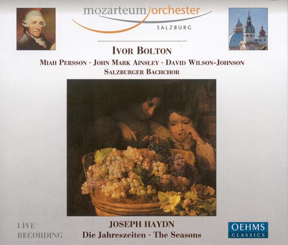 HAYDN, F.: Jahreszeiten (Die) (The Seasons) (Salzburg Mozarteum Orchestra, Bolton)
