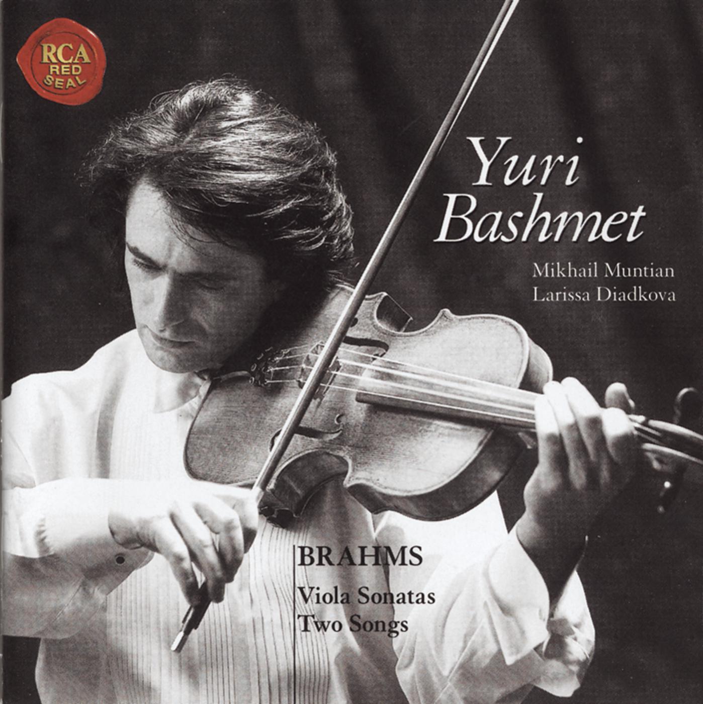 Yuri Bashmet - Zwei Gesänge für eine Altstimme mit Bratsche und Klavier Op. 91:II. Geistliches Wiegenlied