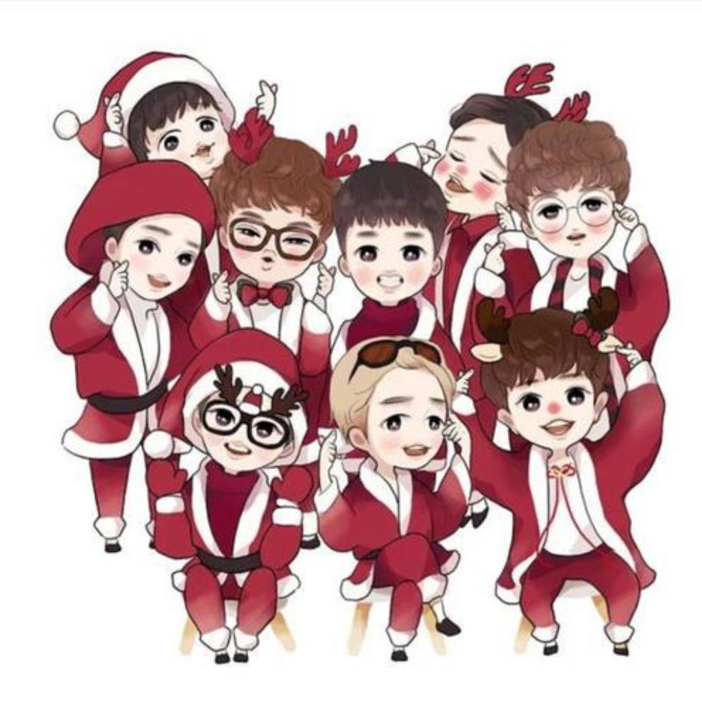 K-Pop Рождество EXO