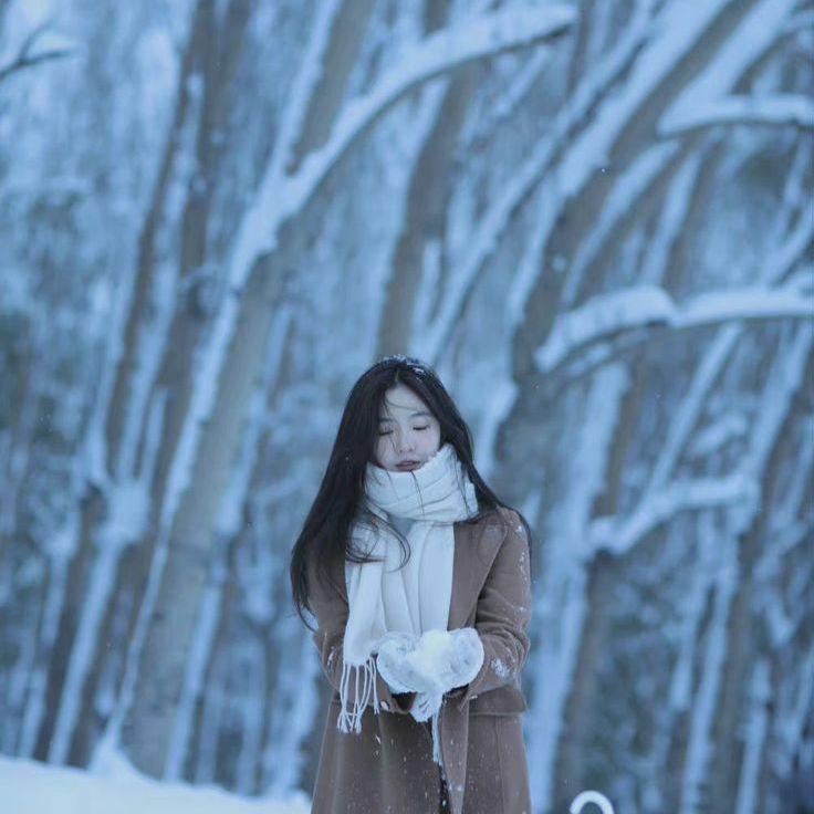 冬雪飘落