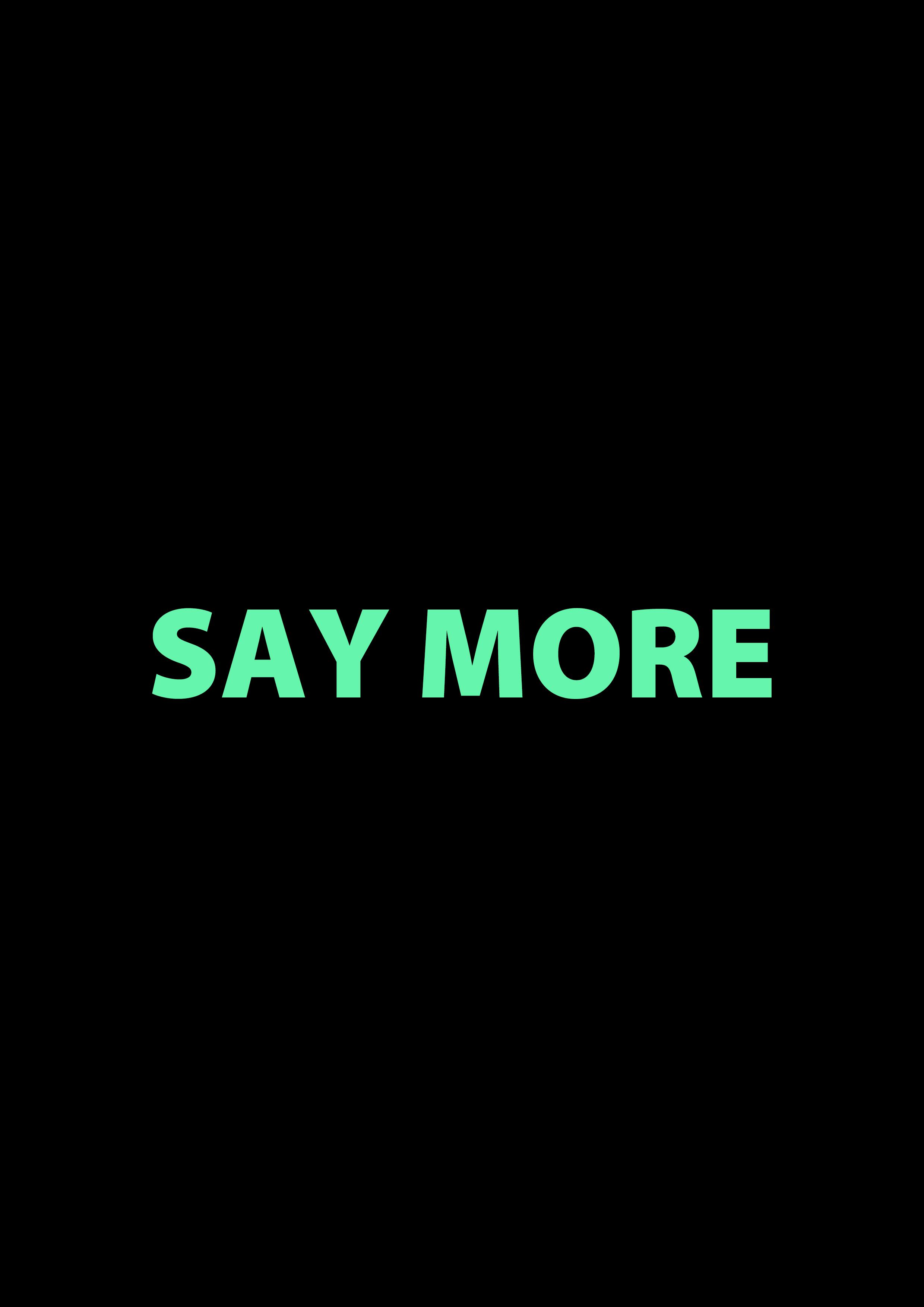 Say More专辑