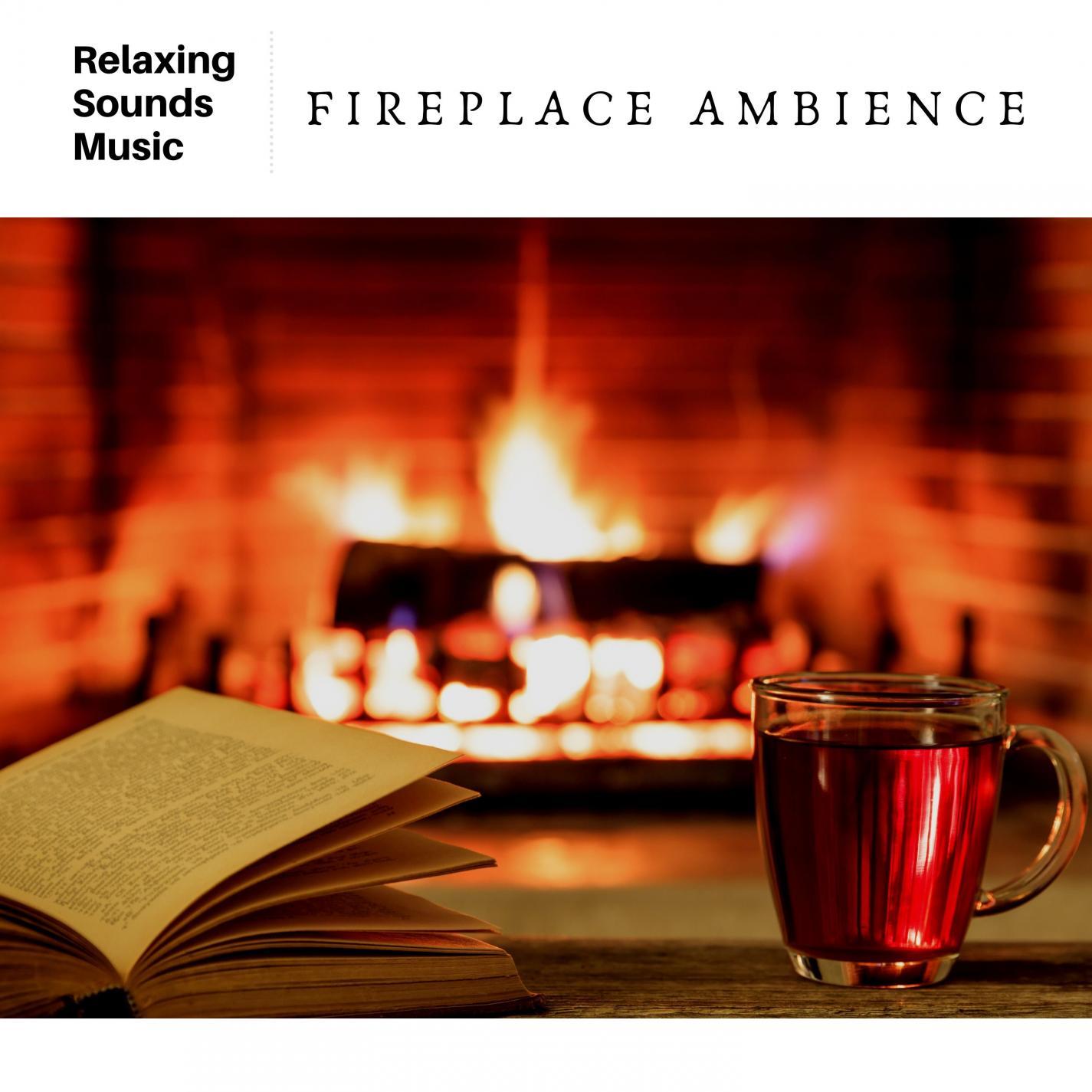 Burning Fireplace with Crackling Fire Sounds