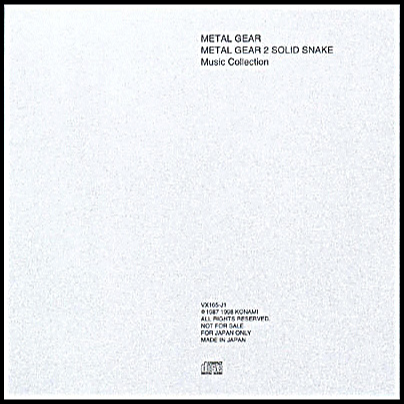 METAL GEAR / METAL GEAR 2 SOLID SNAKE Music Collection