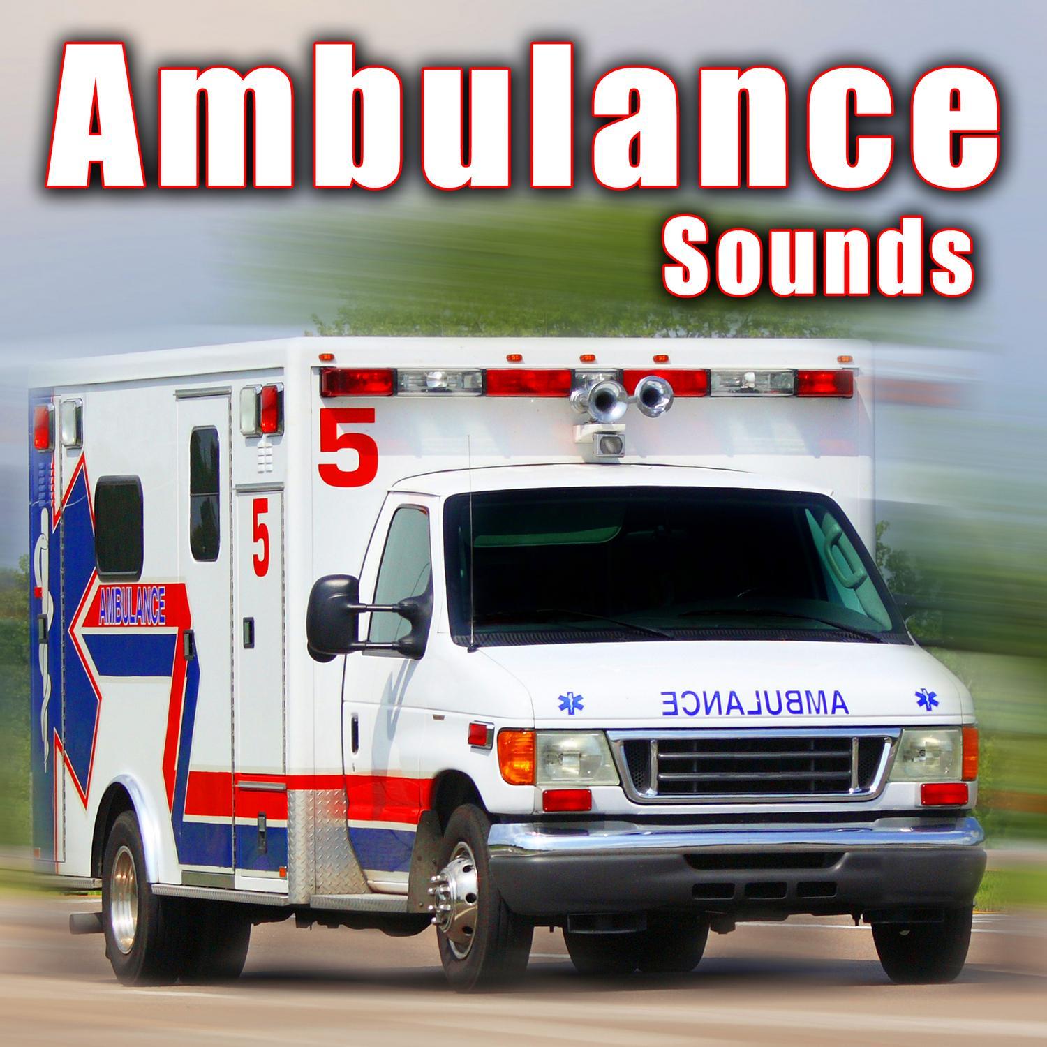 Ambulance Wail Siren Sounding