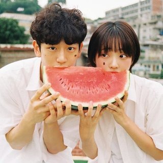 浪漫五月已抵达，西瓜味的风和橘色晚霞