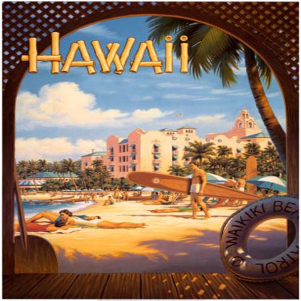 Vintage|Aloha Oe|夏威夷群島的熱帶風情