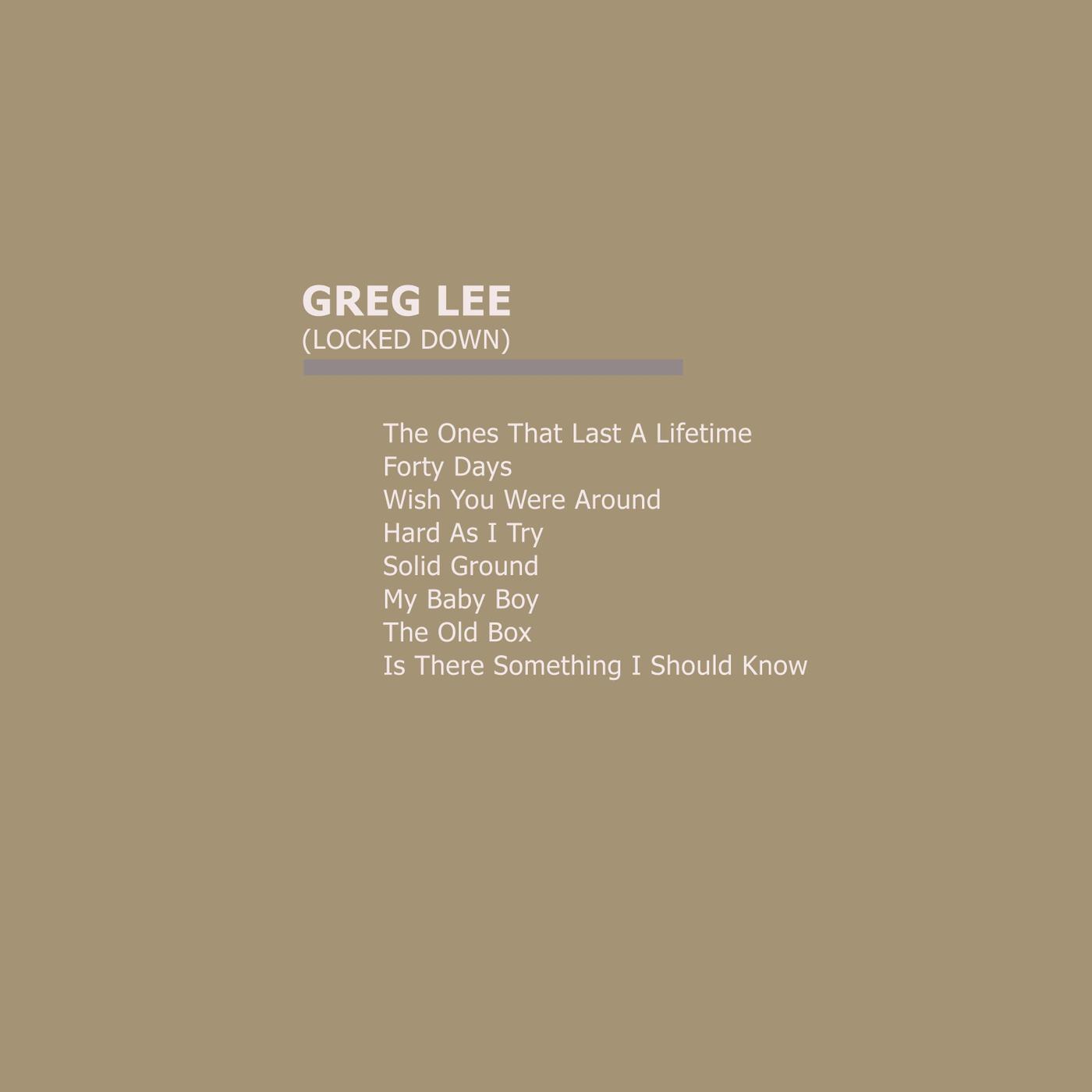 Greg Lee - My Baby Boy (Live)