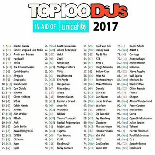 「榜单」2017全球百大DJ排行榜