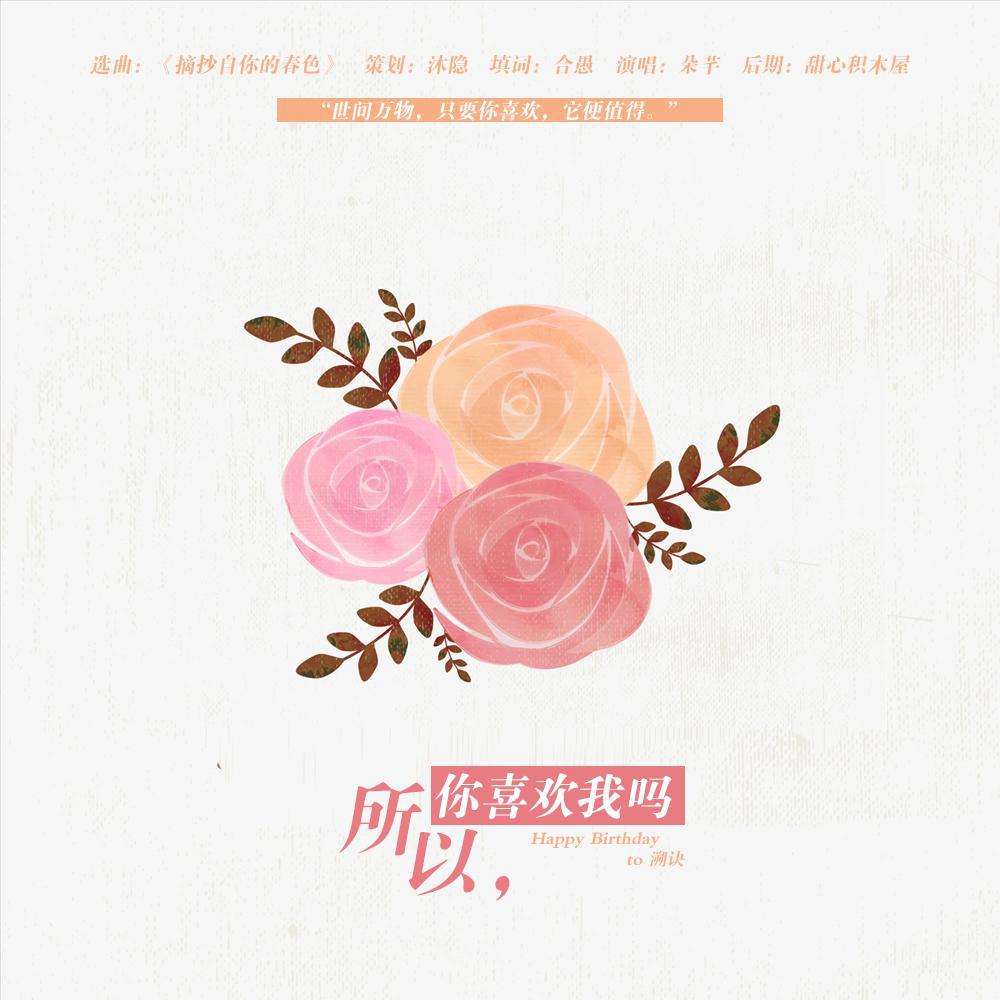 所以，你喜欢我吗（2021年溯诀生贺）