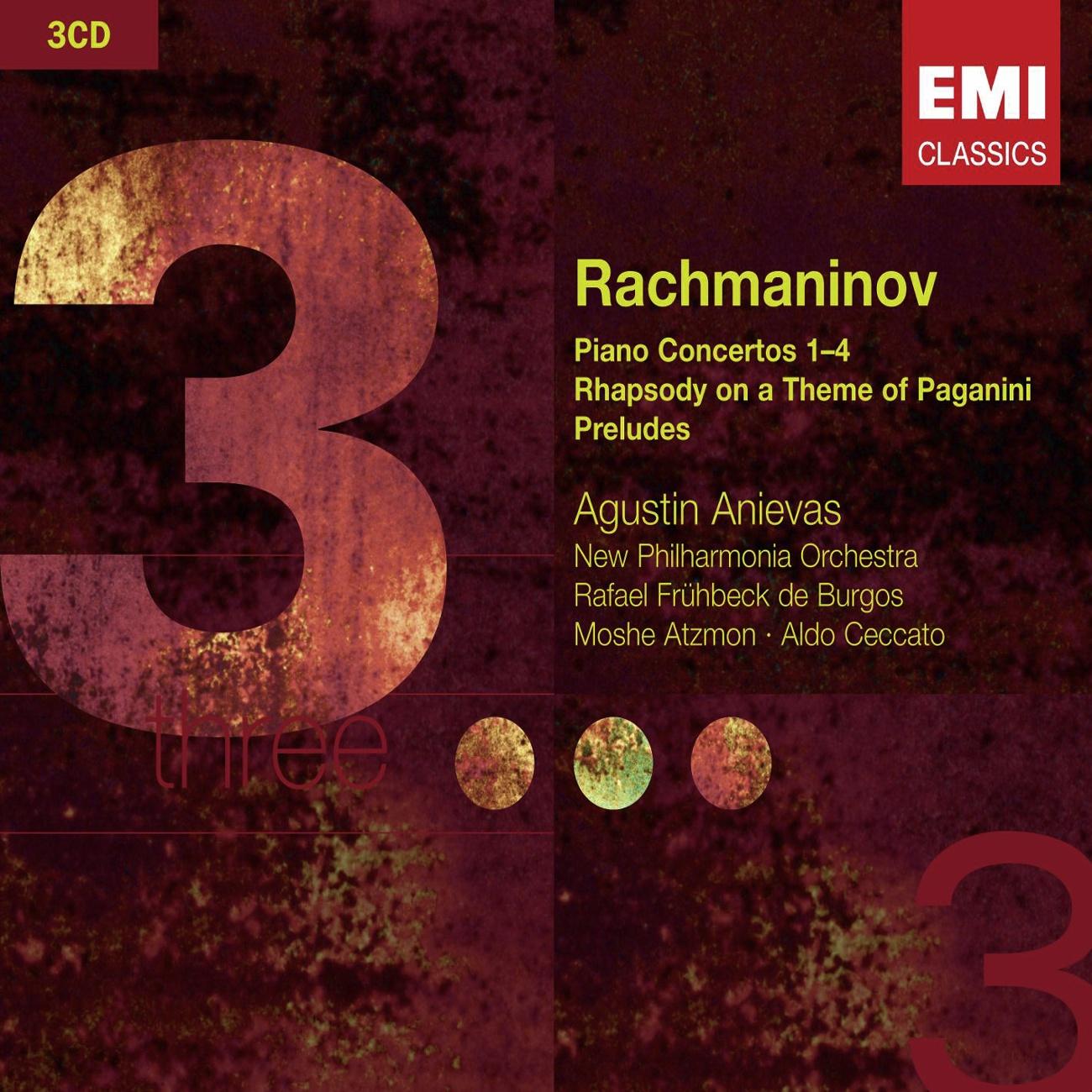 Rachmaninov: Piano Concertos 1-4; Rhapsody on a Theme of Paganini & Preludes