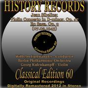 Jean Sibelius: Violin Concerto in D-minor, Op. 47 - En Saga, Op. 9 (History Records - Classical Edit