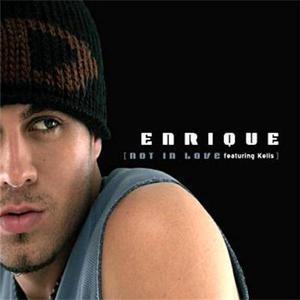 Not In Love - Enrique Iglesias ft. Kelis (PT karaoke) 带和声伴奏 （升6半音）