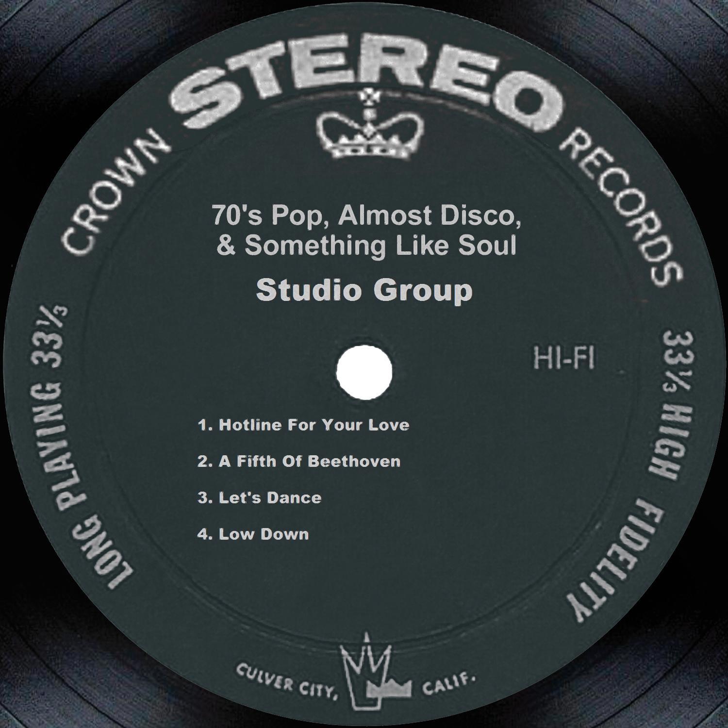 70's Pop, Almost Disco, & Something Like Soul