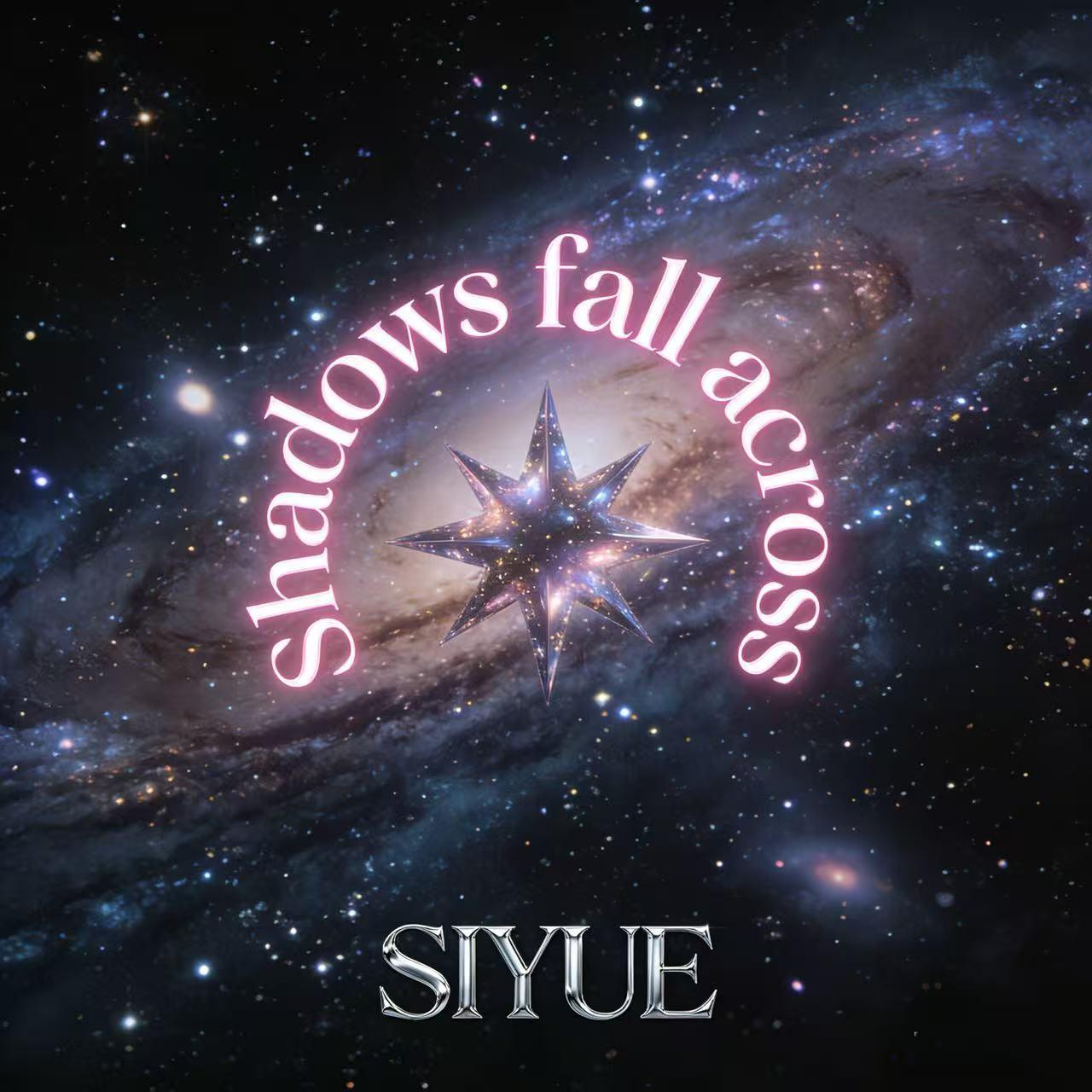 Shadows fall across