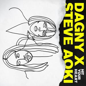 Dagny & Steve Aoki. - Hit Your Heart (Instrumental) 原版无和声伴奏 （升5半音）