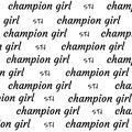 Champion Girl