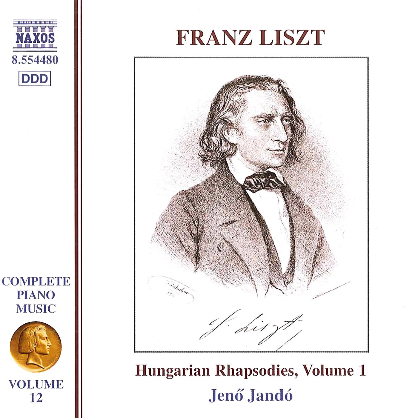 LISZT: Hungarian Rhapsodies, Vol. 1 (Liszt Complete Piano Music, Vol. 12)