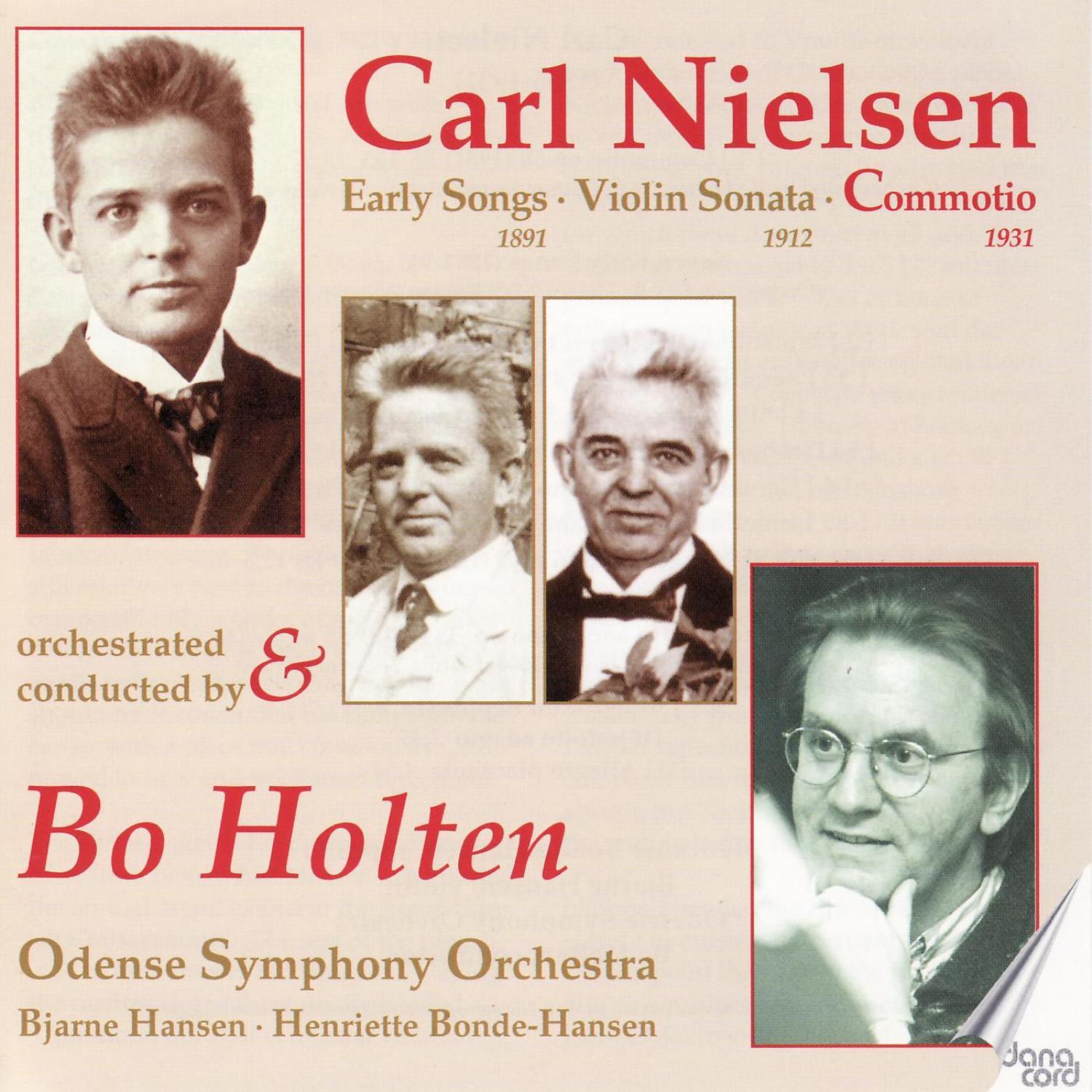 Carl Nielsen: Commotio / Early Songs / Violin Sonata
