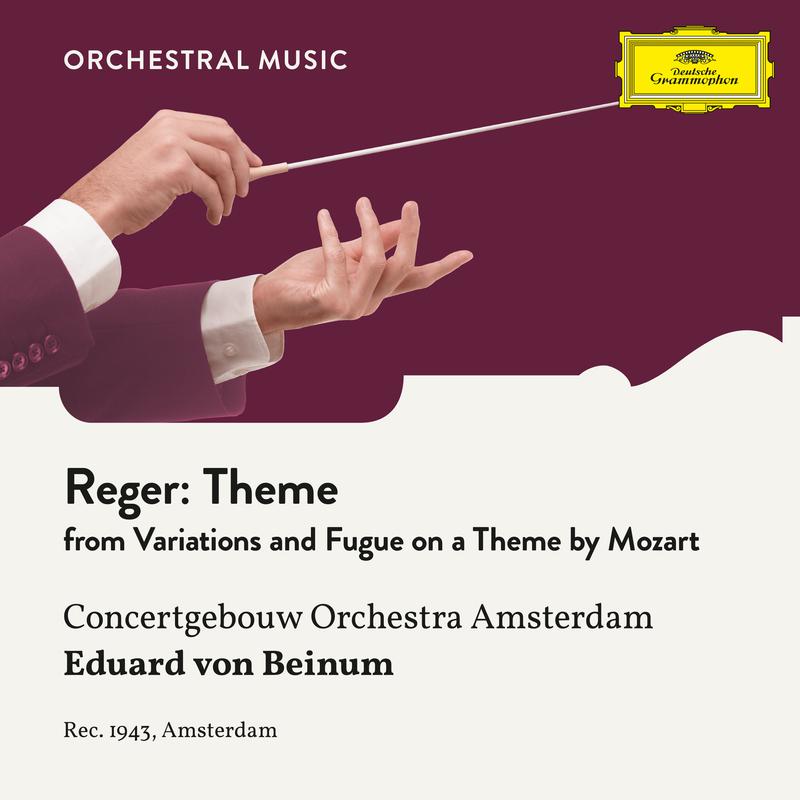 Reger: Variations and Fugue on a Theme by Mozart, Op. 132: Theme专辑