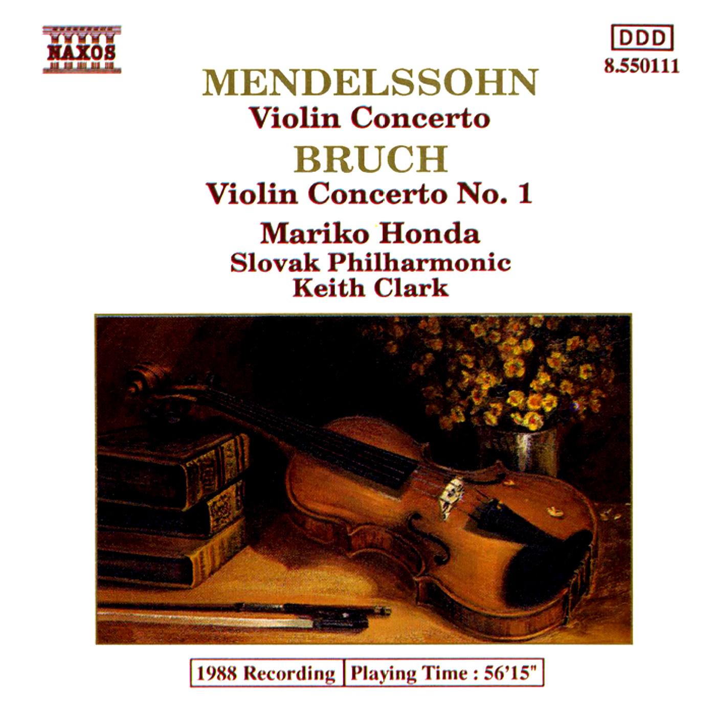 MENDELSSOHN / BRUCH: Violin Concertos
