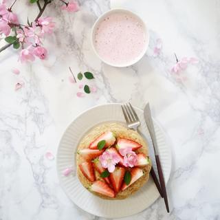 「节奏甜食」次点甜醹发酵的牛奶草莓