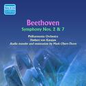 BEETHOVEN, L. van: Symphonies Nos. 2 and 7 (Philharmonia Orchestra, Karajan) (1951, 1953)专辑