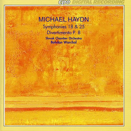 HAYDN, M.: Symphonies in C Major / G Major / Symphony No. 3, "Divertimento" (Slovak Chamber Orchestra, Warchal)