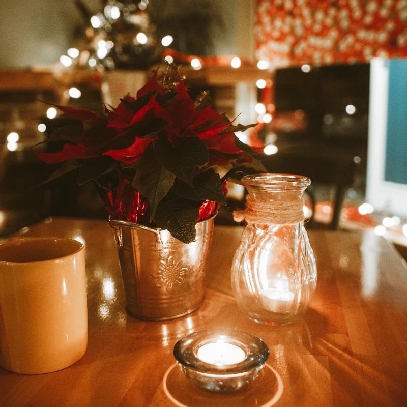 圣诞烛光夜 | 光影闪烁中对视爱人眼眸