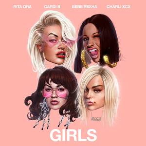 Girls - Rita Ora Ft. Cardi B, Bebe Rexha & Charli Xcx (HT Instrumental) 无和声伴奏 （升6半音）