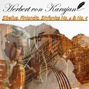 Herbert von Karajan, Sibelius, Finlandia, Sinfonías No. 4 & No. 5
