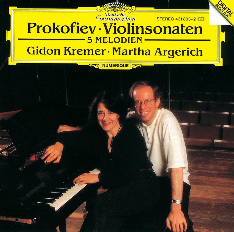 Prokofiev: Violin Sonatas / 5 Melodies
