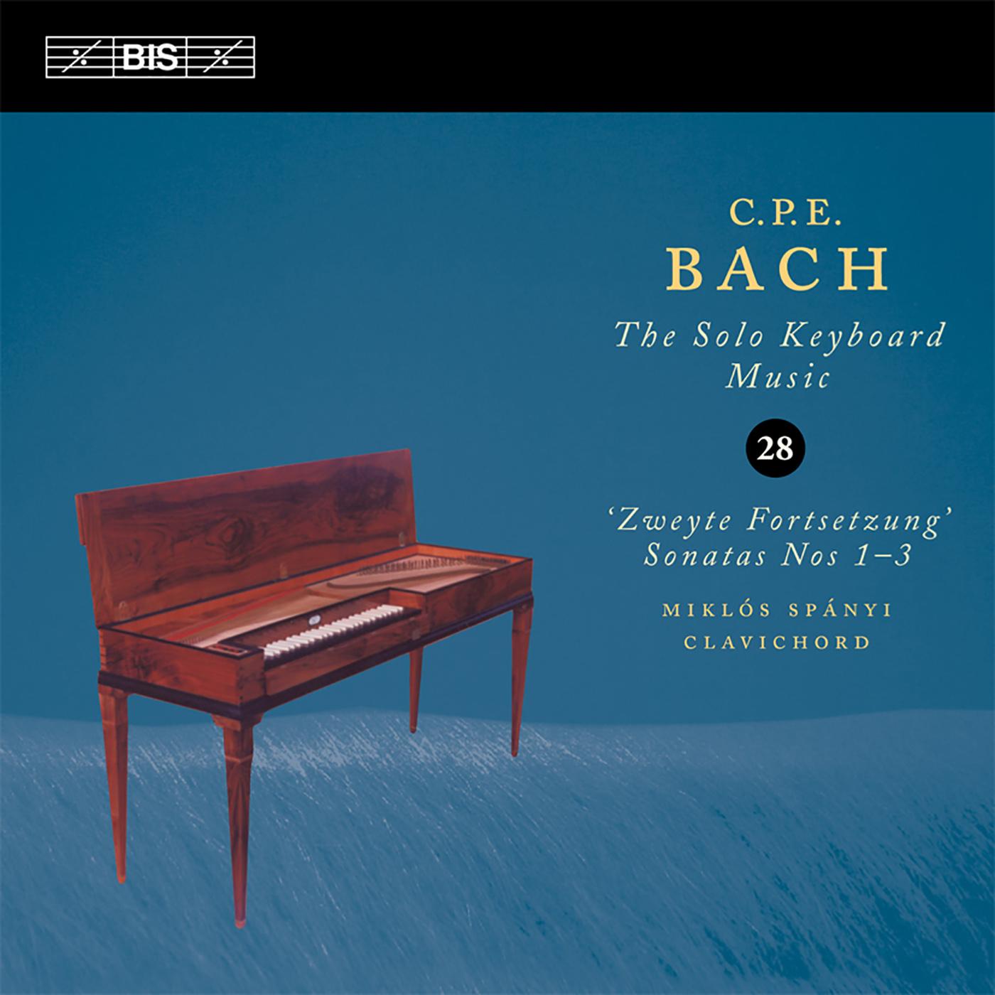 BACH, C.P.E.: Keyboard Music, Vol. 28 (Spányi) - Keyboard Sonatas, Wq. 52/1-3, 60 and 62/24