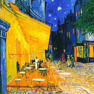 夜间咖啡馆丨在梵高的星空下岁月流转