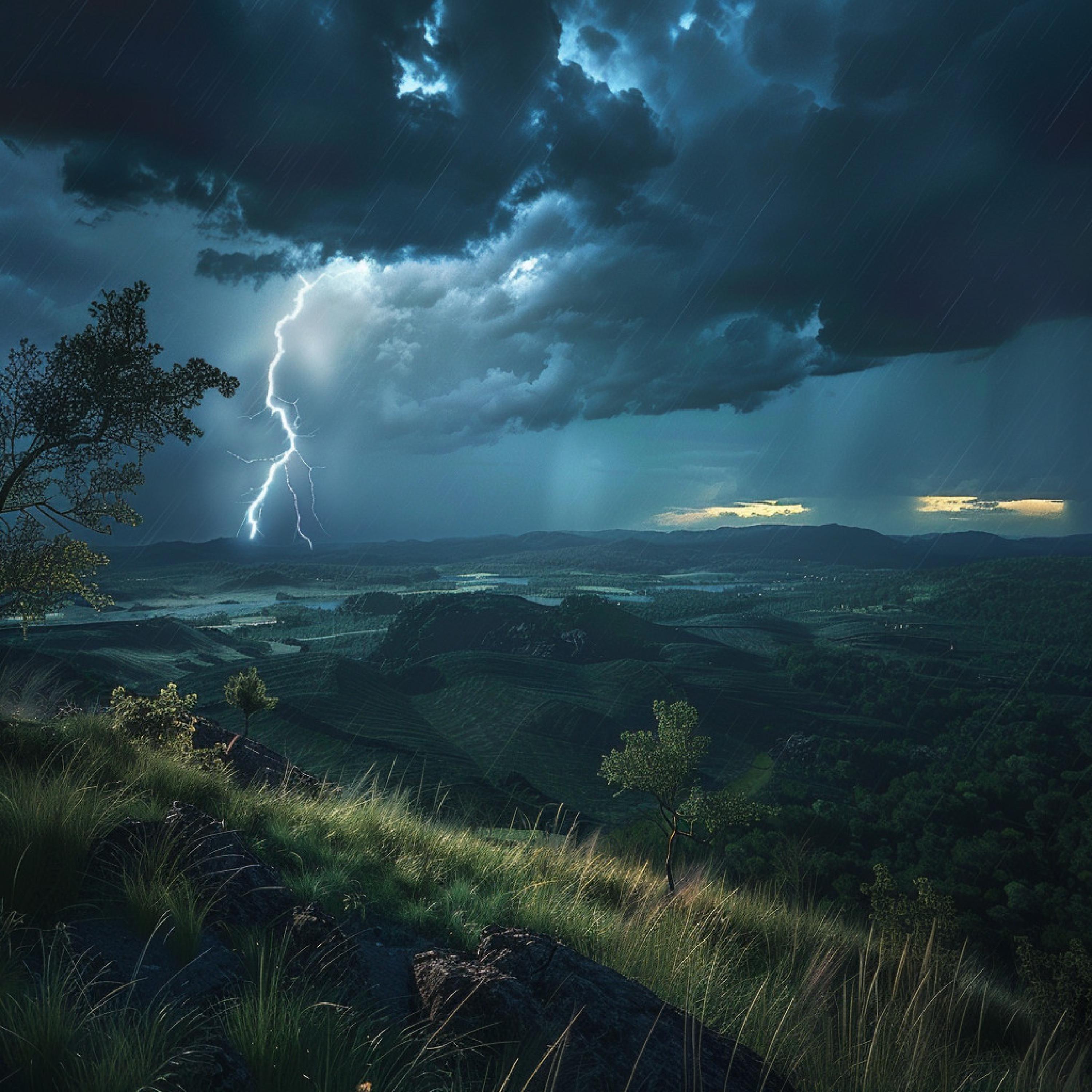 Explorador binaural - Sinfonía De Lloviznas Y De Lluvia