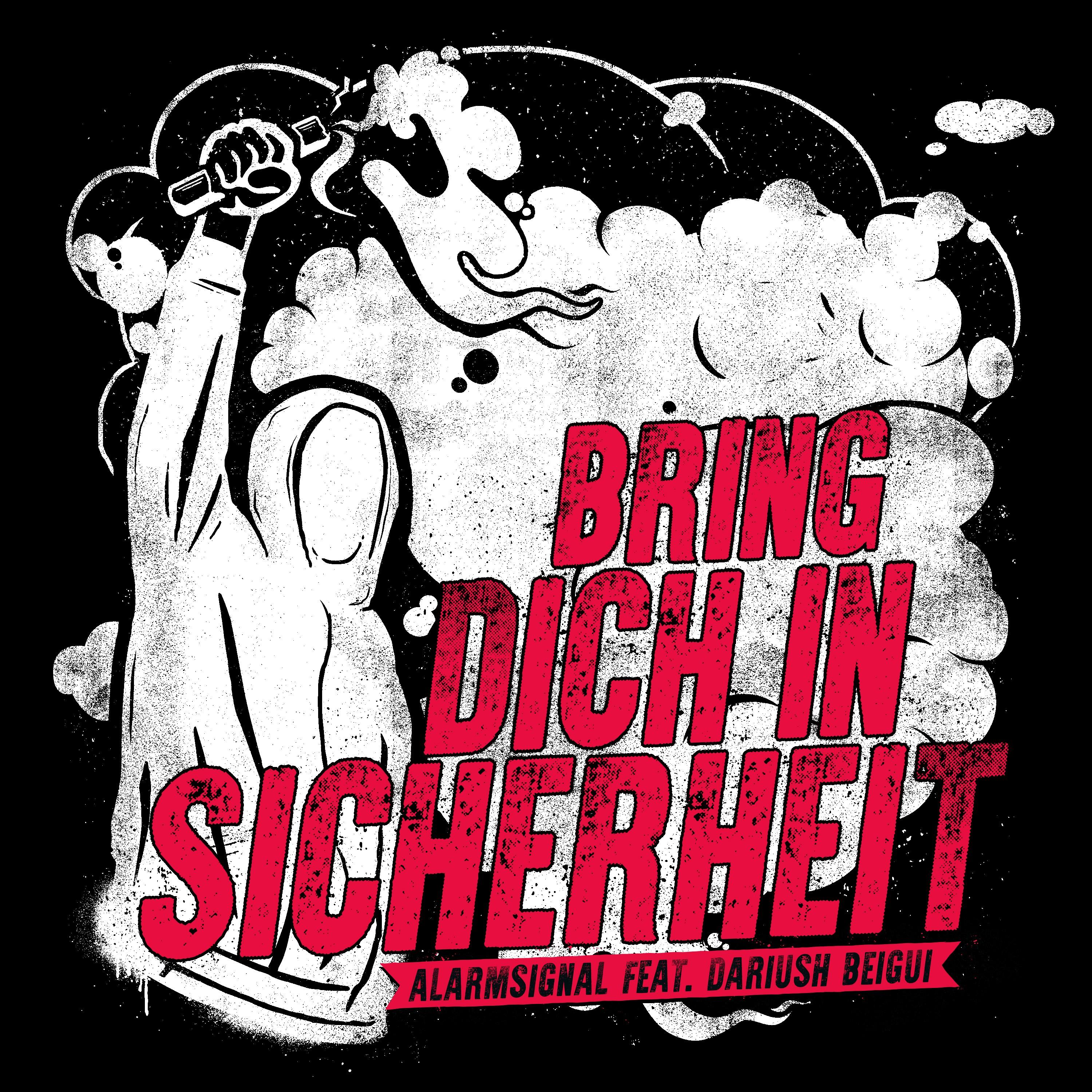 Bring dich in Sicherheit