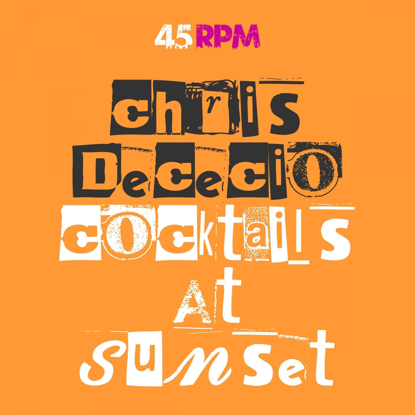 Cocktails at Sunset
