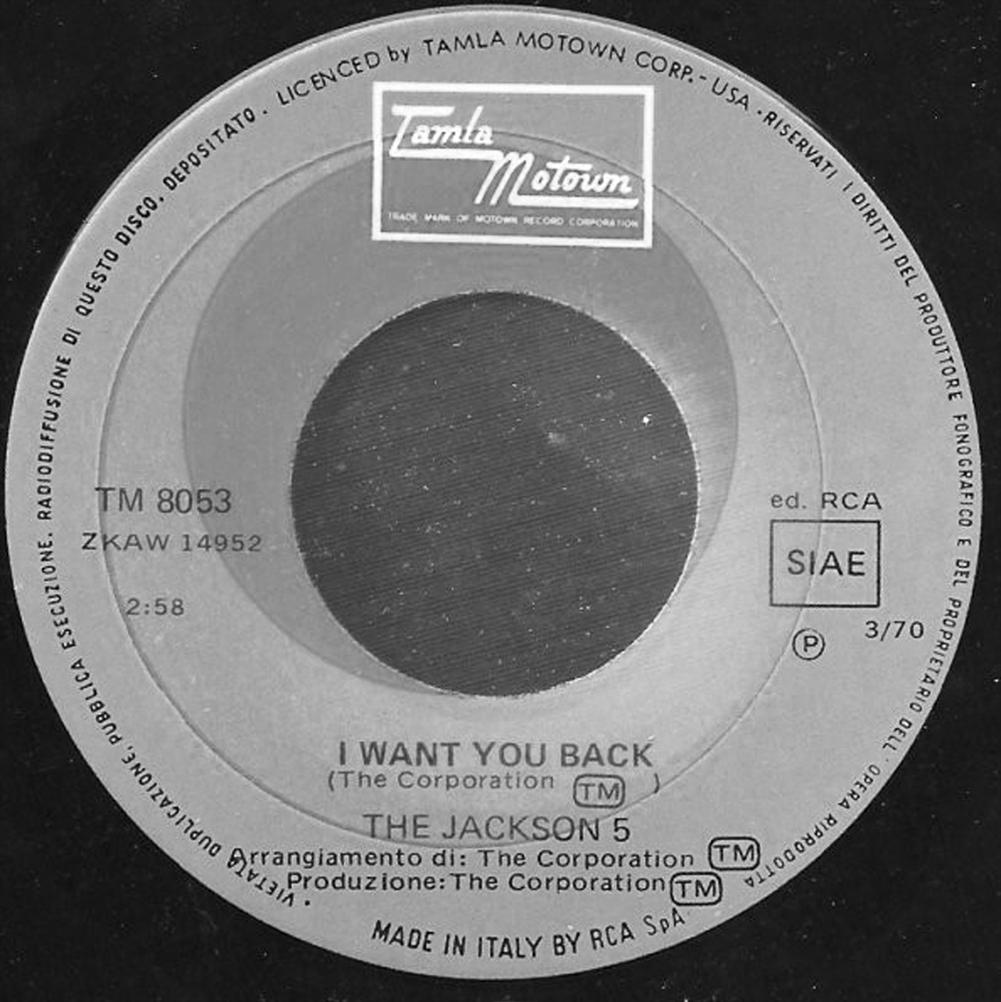 I Want You Back (Remixed Edits)专辑