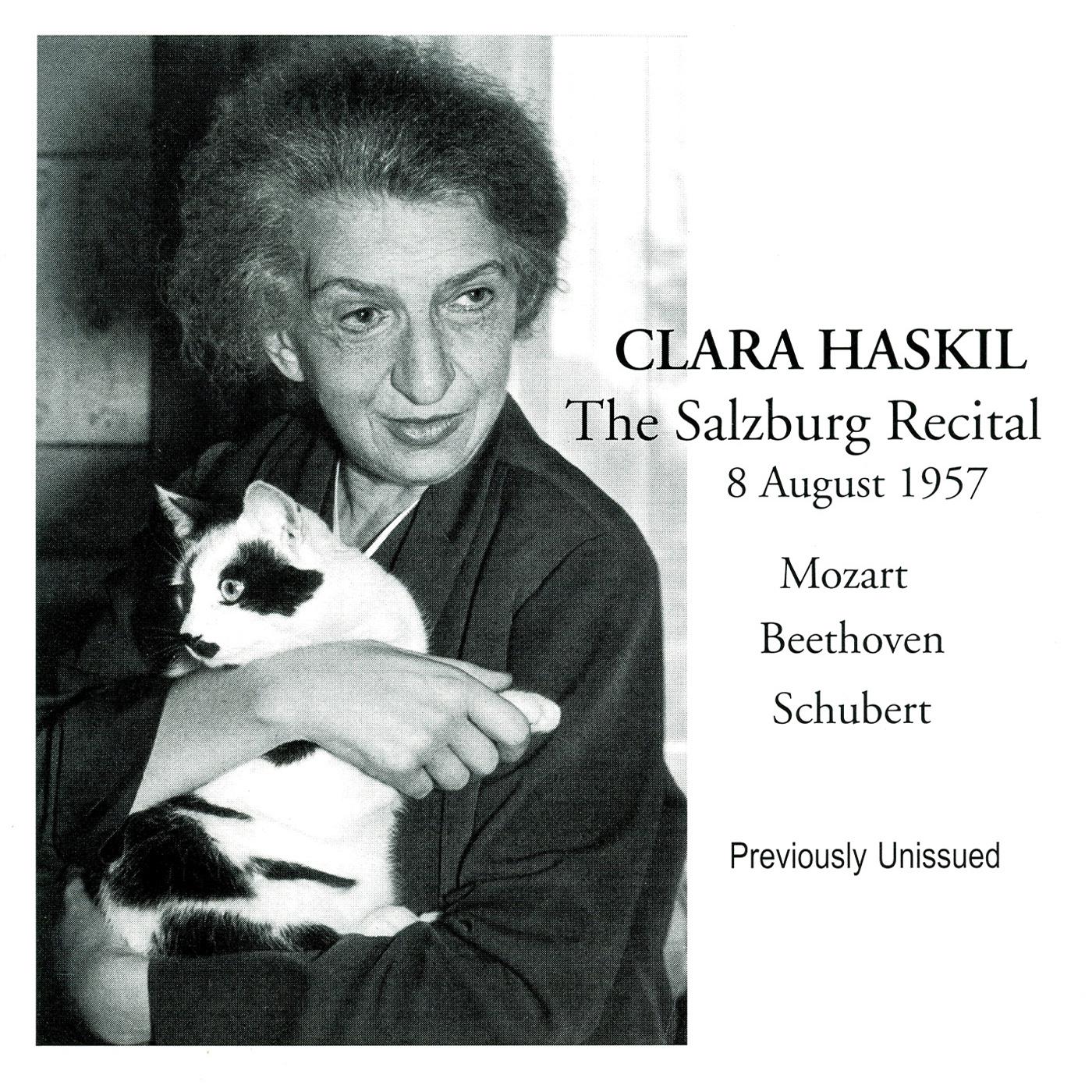 Piano Recital: Haskil, Clara - MOZART, W.A. / BEETHOVEN, L. van / SCHUBERT, F. (1957)专辑