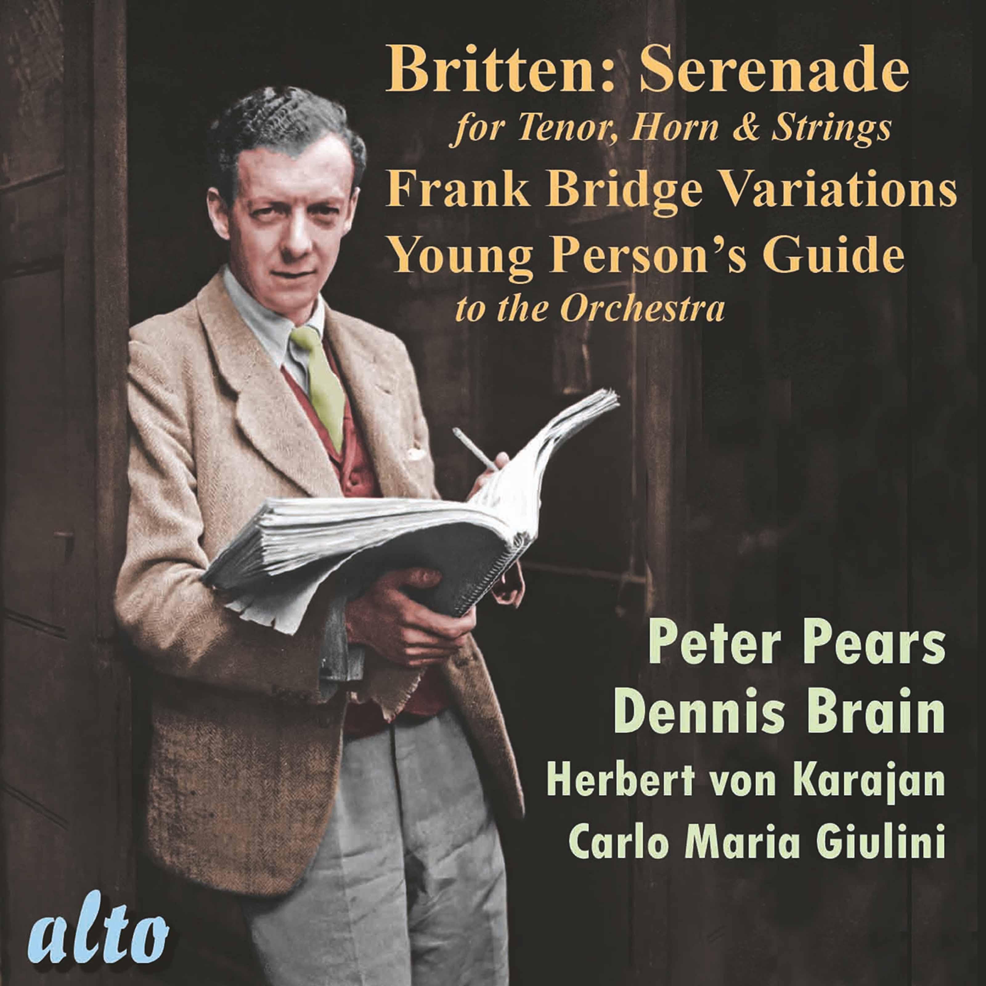 Britten: Serenade, Frank Bridge Variations, Young Presin's Guide