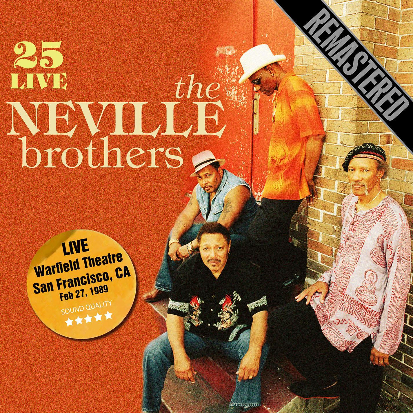 25 Live - Remastered. Warfield Theatre, San Francisco, CA 27/2/89