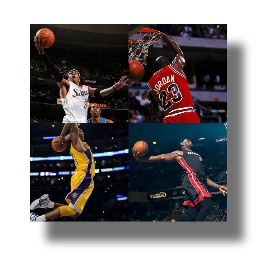 乔丹、艾弗森、科比、詹姆斯、NBA专属BGM