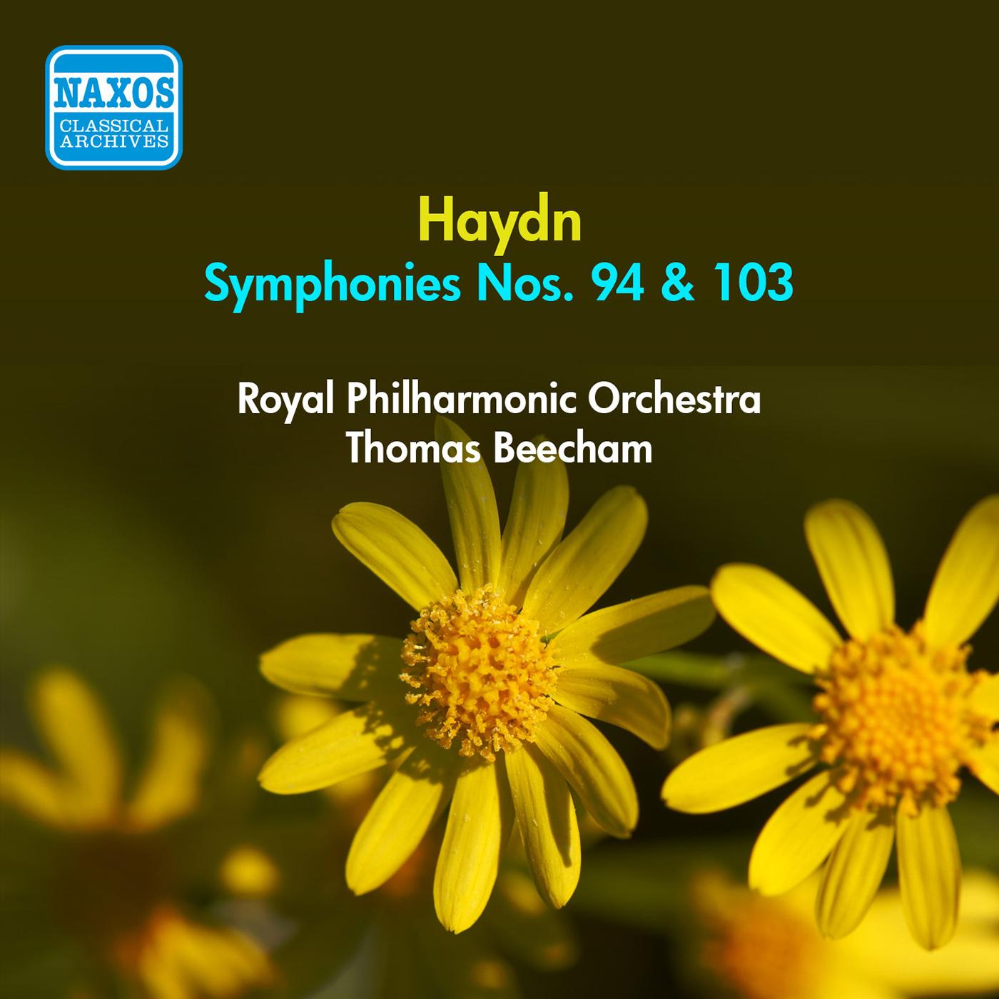 HAYDN, J.: Symphonies Nos. 94 and 103 (Beecham) (1951)