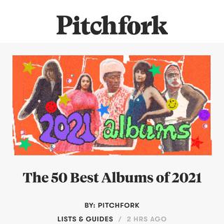 【Pitchfork】2021年度最佳50张专辑