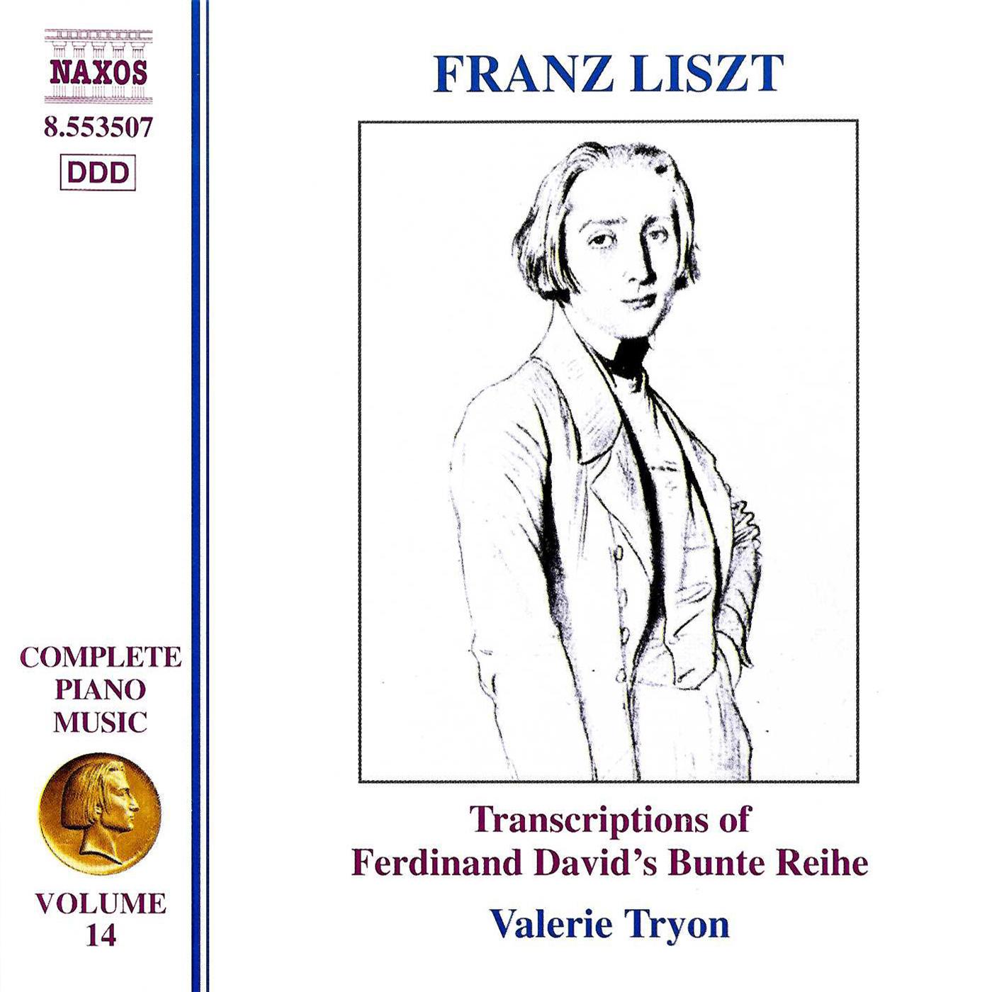 LISZT: Bunte Reihe (Liszt Complete Piano Music, Vol. 14)