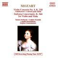 MOZART, W.A.: Violin Concerto No. 4 / Sinfonia Concertante (Takako Nishizaki, Kyselak, Capella Istro