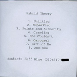 Hybrid Theory Promo专辑