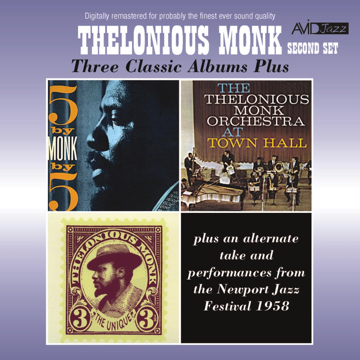 Three Classic Albums Plus (The Unique Thelonious Monk / At Town Hall / 5 by Monk by 5) [Remastered]专辑