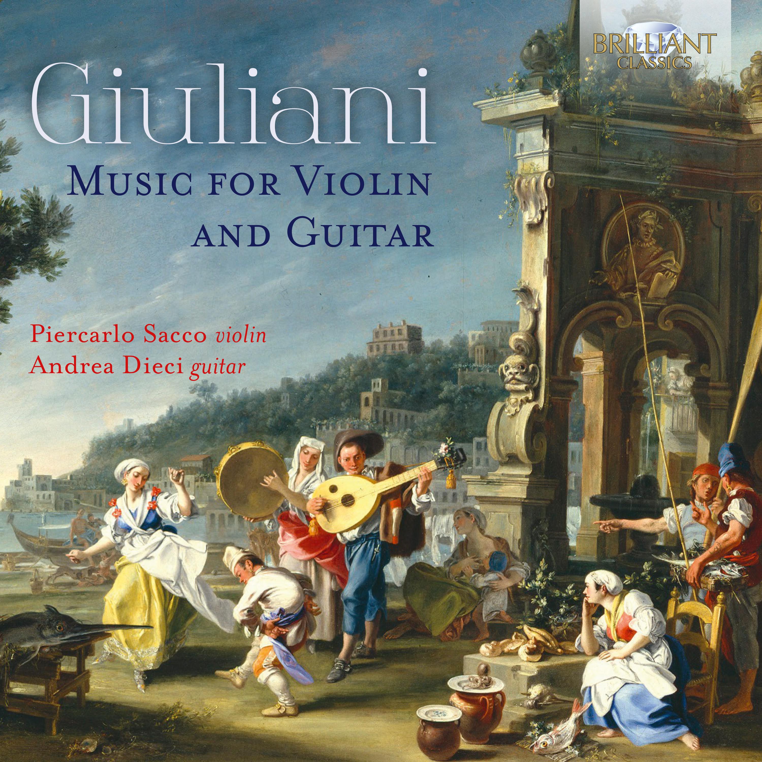 Duo Concertant for Violin and Guitar, Op. 25: III. Variation I ...