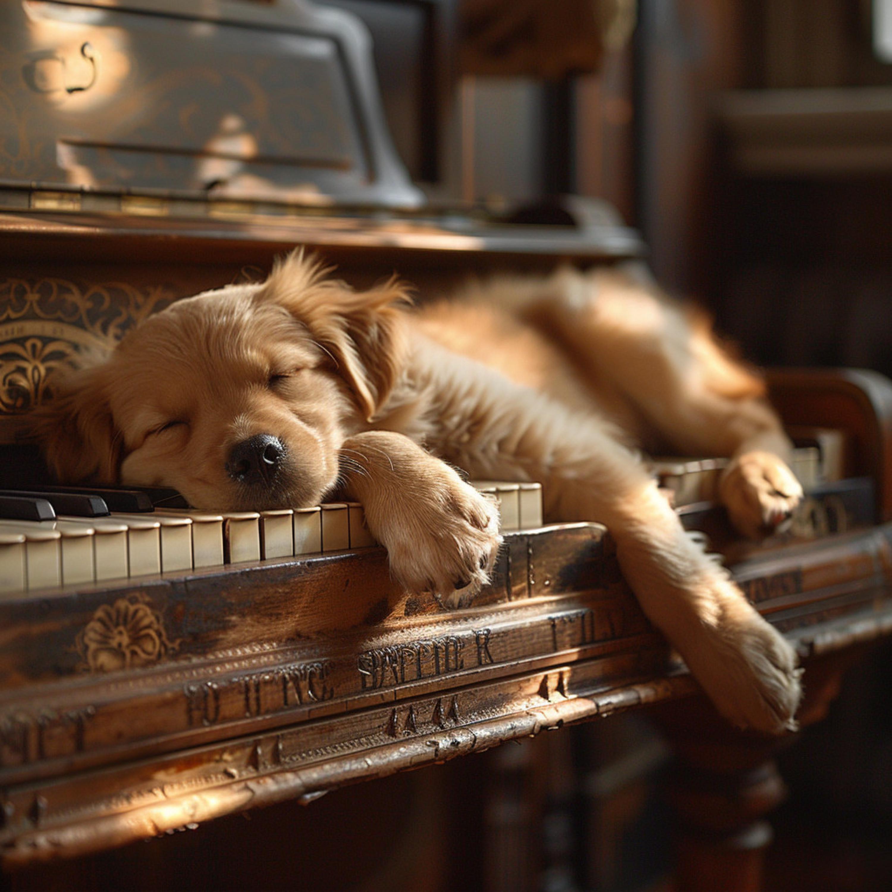 Maestros de la música de piano relajante - Armonía De Piano Relajante De Los Perros