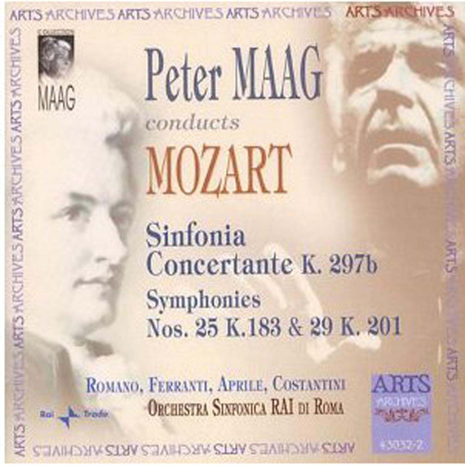 Peter Maag - Symphony No. 25 In G Minor (G-Moll, Sol Mineur, Sol Minore) K.183: I. Allegro Con Brio